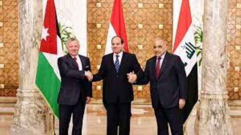 القمة المصرية الأردنية العراقية