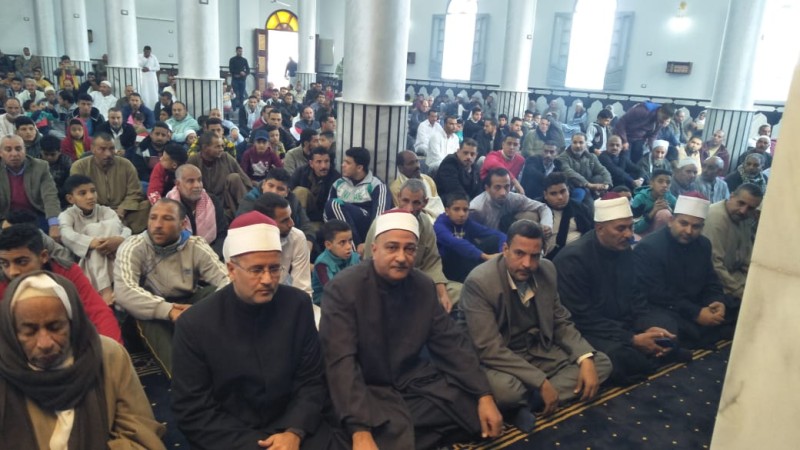 افتتاح مسجد البرنس بقرية دسونس الحلفاية بأبو حمص