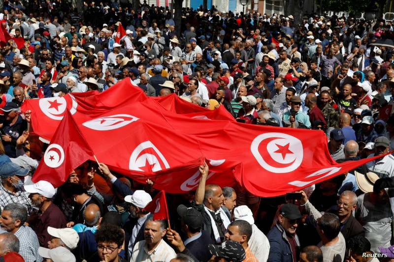 الحراك الشعبي في تونس 