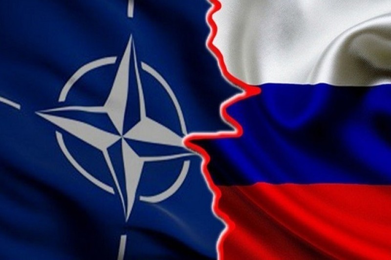 علم روسيا و الناتو 