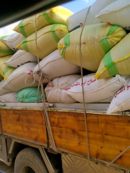 ضبط 20 طن أرز أبيض خلال حملة تموينية بايتاي البارود
