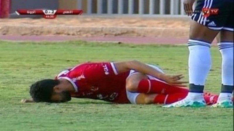 إصابة ياسر إبراهيم
