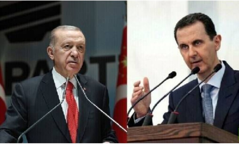 رئيسا سوريا وتركيا