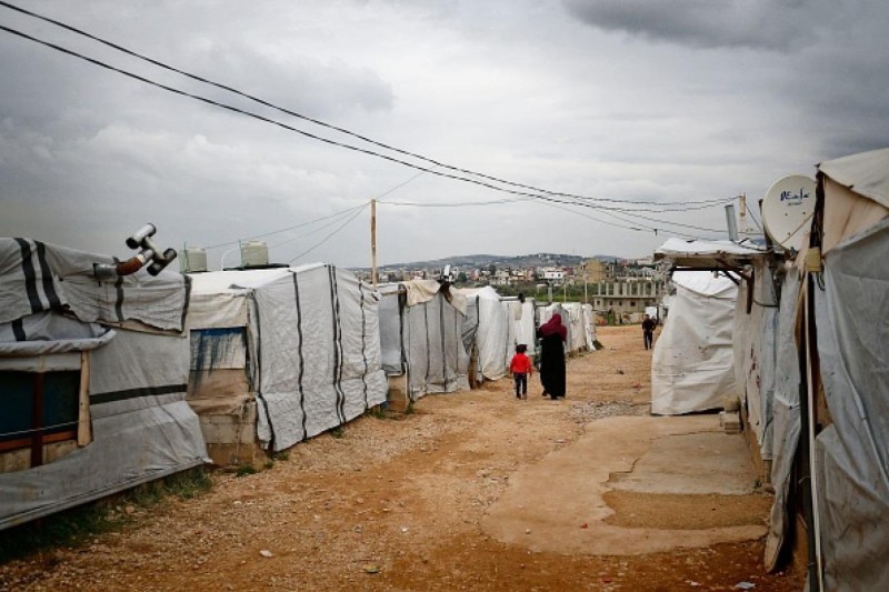 مخيمات النازحين السوريين 