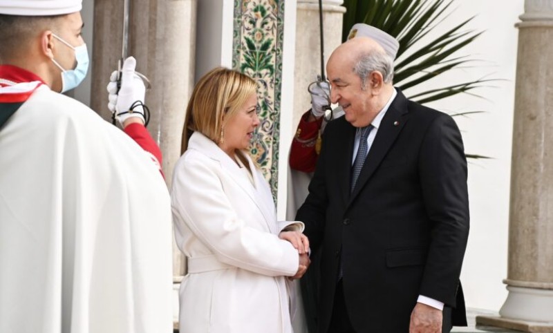 أولى نتائج زيارة رئيسة وزراء إيطاليا للجزائر.. مزيد من ضخ الغاز