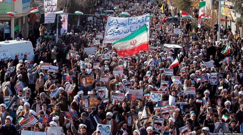 الإحتجاجات في إيران 