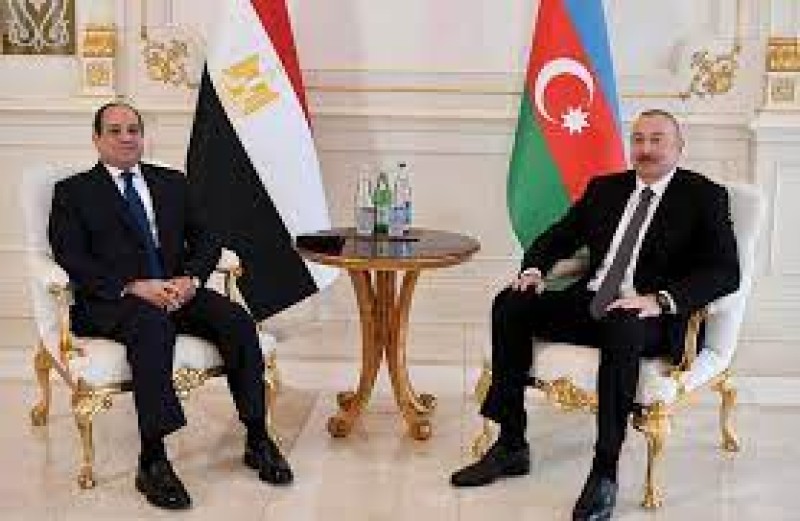 السيسي-رئيس أذربيجان