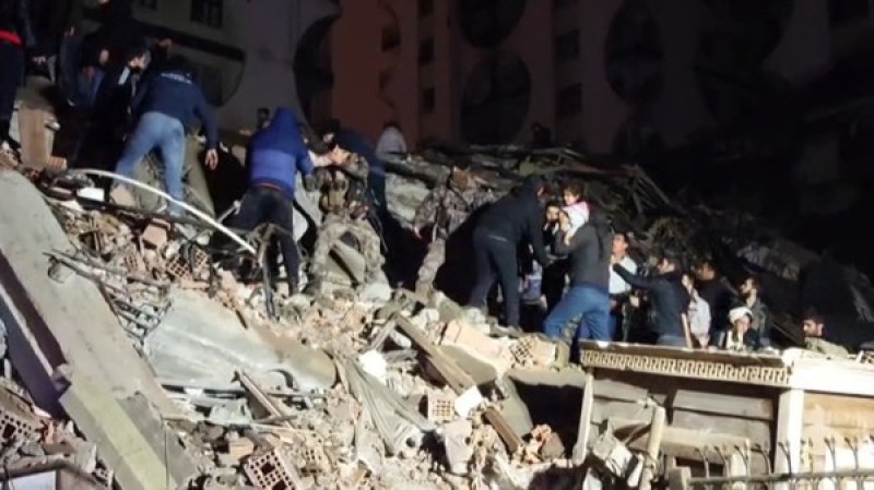 الزلزال المدمر في تركيا 
