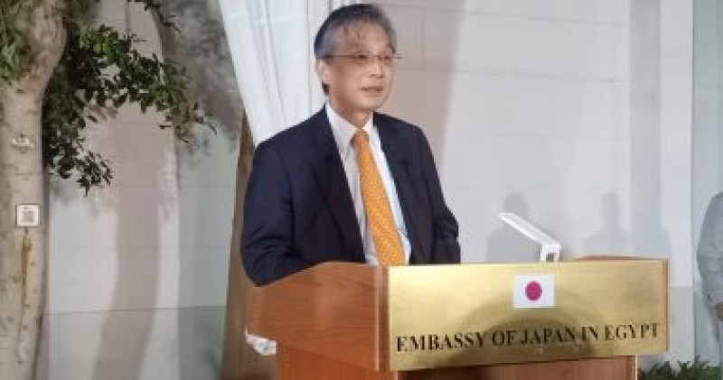 السفير الياباني في القاهرة