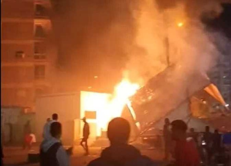 في دار السلام .. السيطرة على حريق شقة سكنية