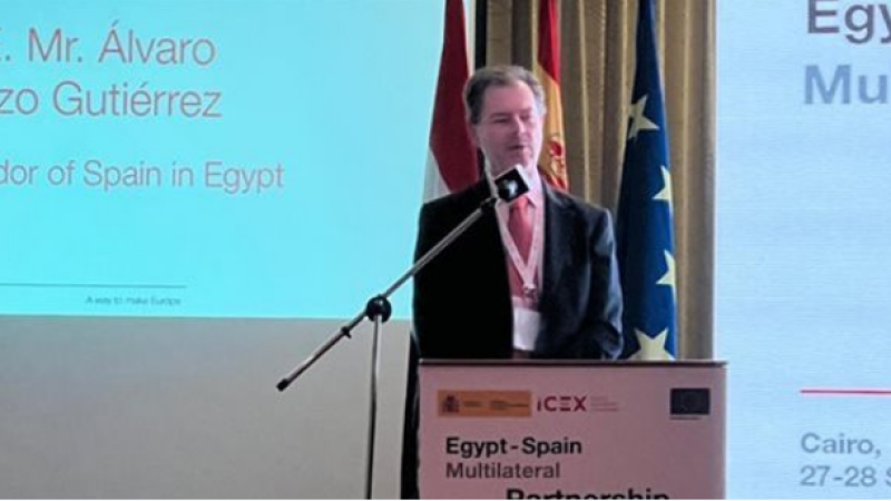 سفير اسبانيا بالقاهرة