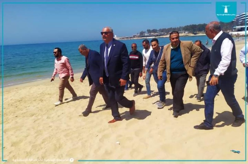 شواطئ الإسكندرية تستعد لاستقبال المواطنين خلال عطلة عيد الفطر