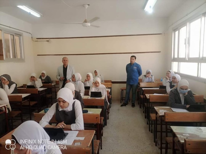 محافظ كفر الشيخ يتابع سير امتحانات الفصل الدراسي الثاني