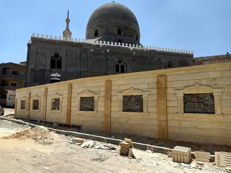 ”نور الدين”: ارتفاع تنفيد أعمال ترميم مسجد أبو غنام ببيلا لـ90٪