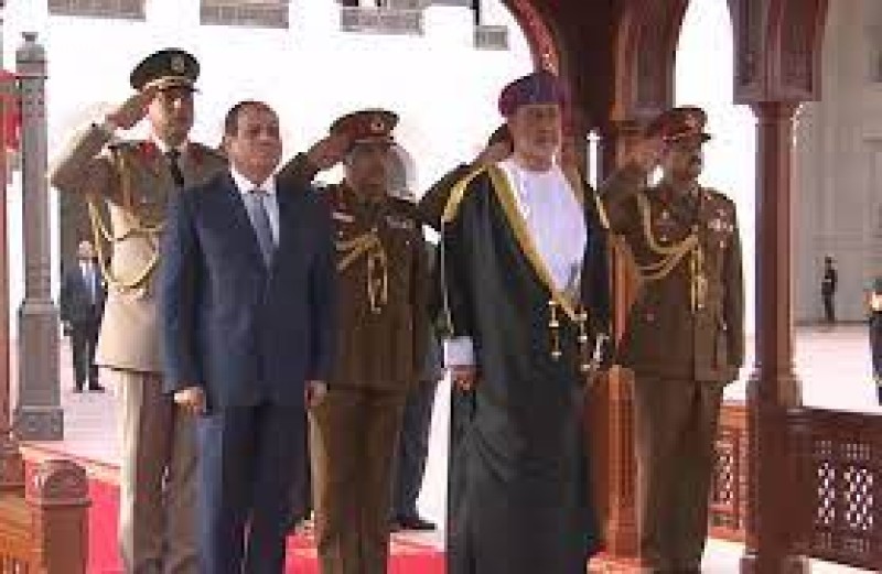 السيسي-سلطان عمان