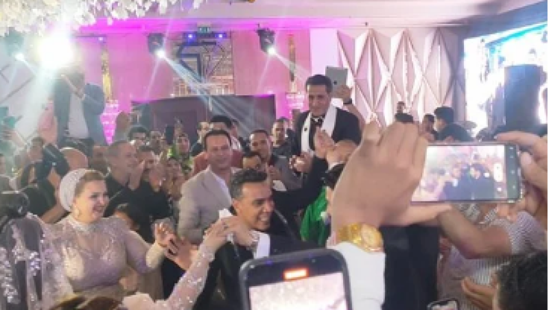 جانب من زفاف نجل احمد شيبة 