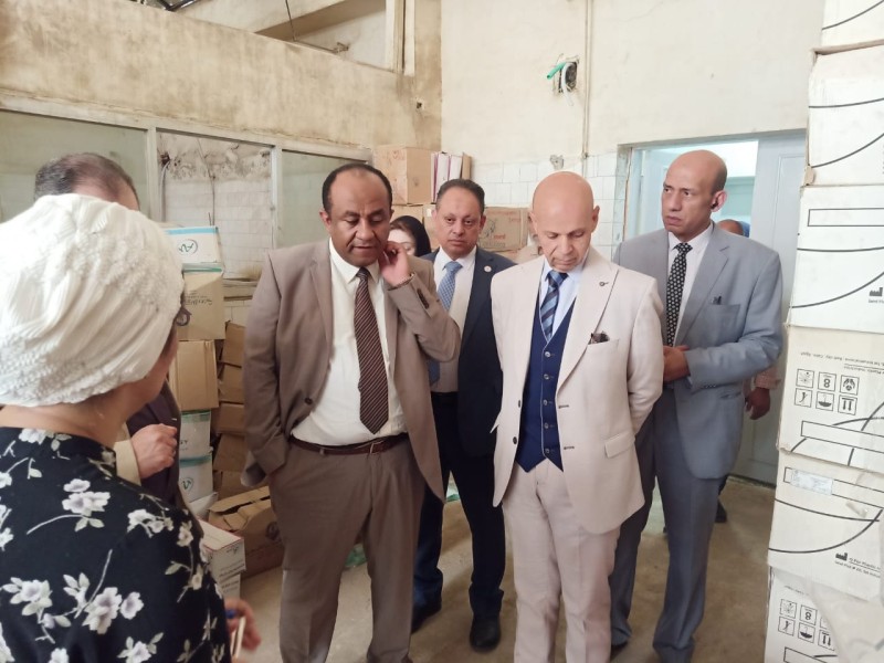 ”مسعود وسعفان” يتفقدا منافذ تقديم الخدمات الطبية بالشرقية