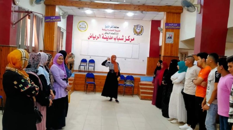 جلسات تفاعلية ضد ختان الإناث بمراكز شباب كفر الشيخ