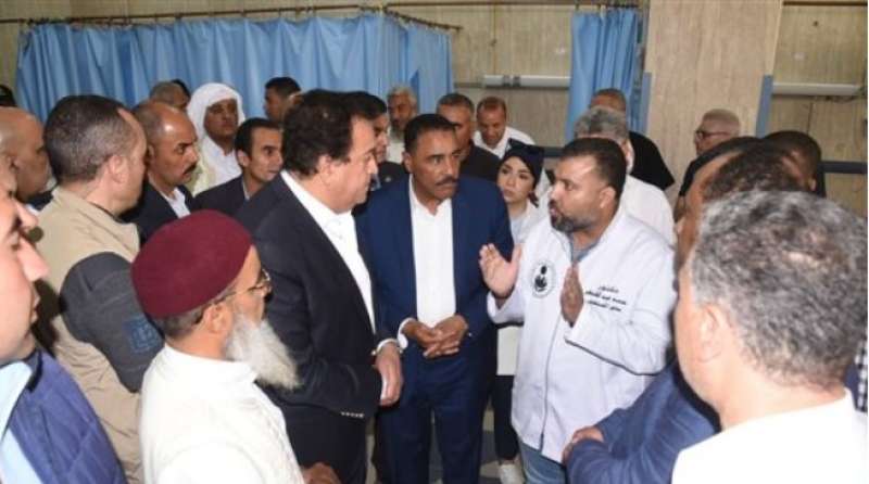 ”عبد الغفار” يوجه بدراسة إقامة سكن للأطقم الطبية بمستشفى الضبعة