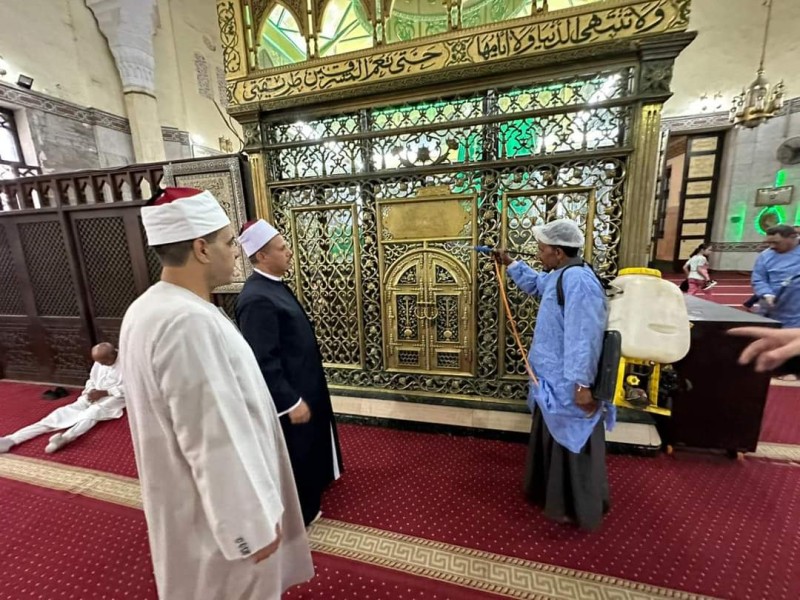 حملات نظافة وتطهير المساجد بكفر الشيخ