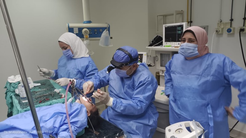 اجراء ٥٤ عملية جراحية متنوعة بمستشفى ايتاي البارود المركزي