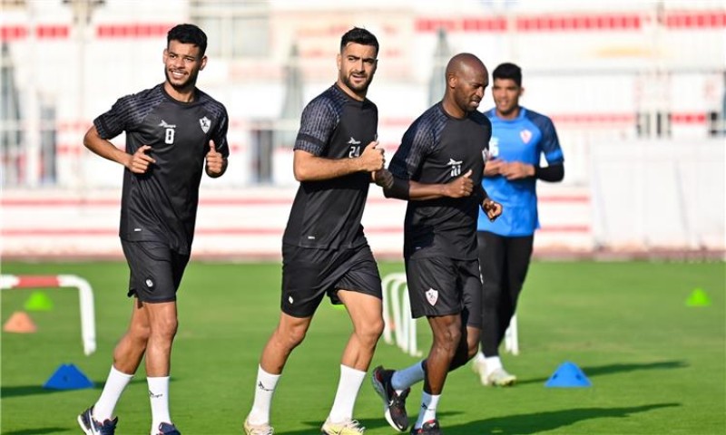 أوسوريو يُحمس لاعبين الزمالك قبل خوض البطولة العربية