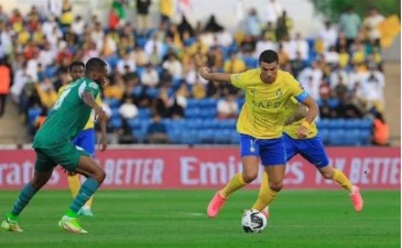 بالشوط الأول .. النصر يكتسح الرجاء بثلاثية في البطولة العربية