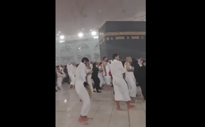 في مكة..  برق وأمطار رعدية ورياح شديدة |فيديو