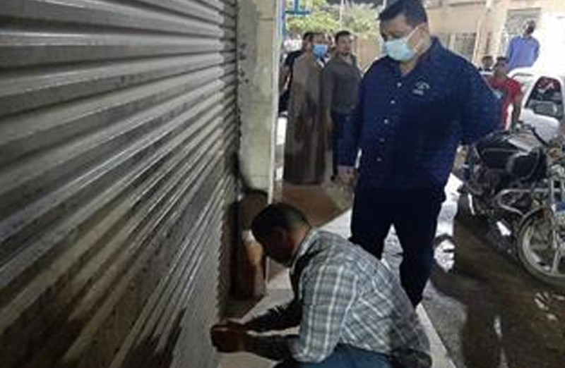 إغلاق 3 محلات مخالفة لمواعيد الغلق غرب الإسكندرية