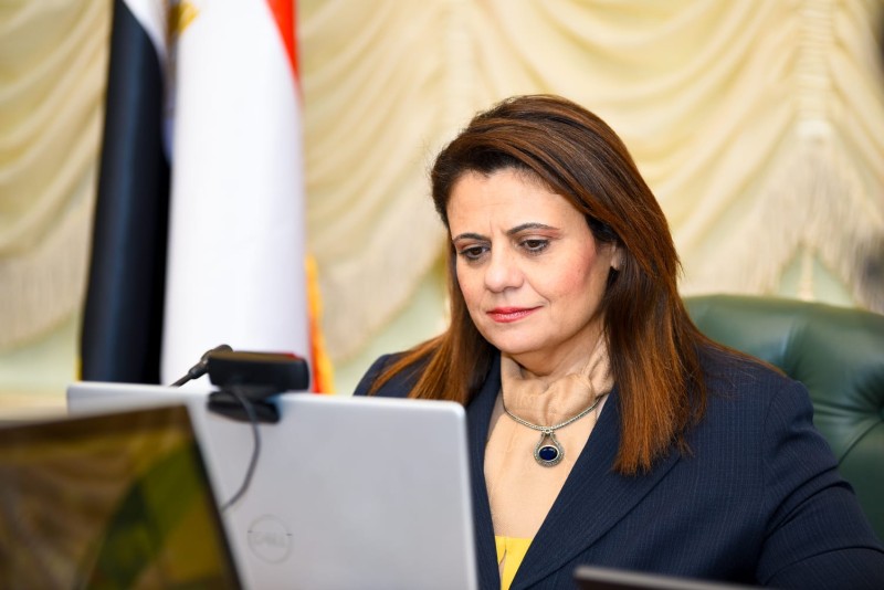 السفيرة سها جندي وزيرة الدولة للهجرة