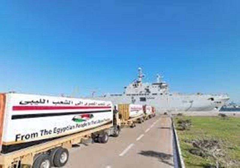 مصر تعلن إنشاء معسكر إغاثة للمتضررين من إعصار ليبيا