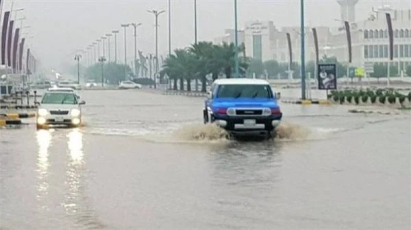 الأرصاد السعودية تحذر من هطول أمطار غزيرة على المدينة المنورة اليوم