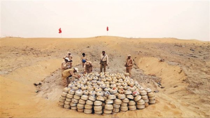 الألغام الحوثية في اليمن