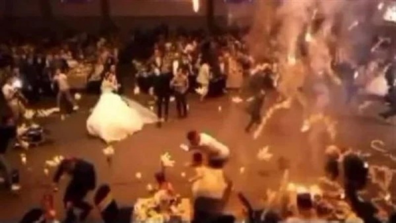 حريق هائل في حفل زفاف يقضي على حياة 100 شخص بالعراق