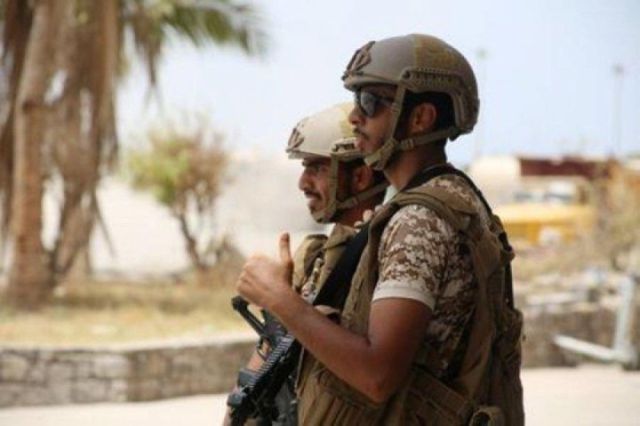 جنود إماراتيين باليمن