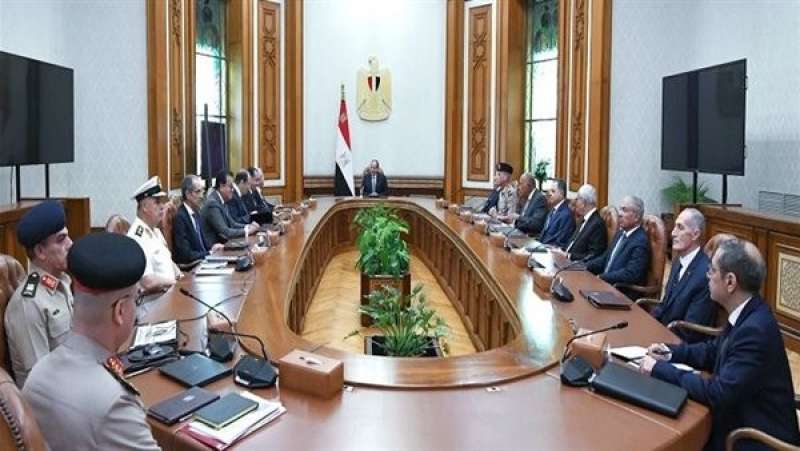 اجتماع مجلس الأمن القومي المصري