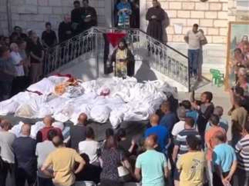 الجيش الإسرائيلي: كنيسة بورفيريوس لم تكن مستهدفة والضرر الذي لحق بها ”جانبي”