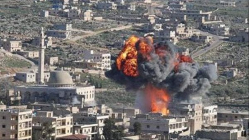 قصف على سوريا