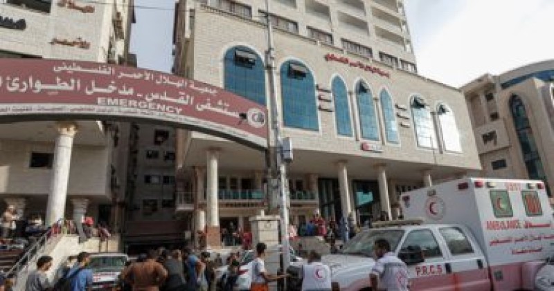 القاهرة الإخبارية: دمار واسع بمستشفى القدس فى غزة إثر قصف إسرائيلى