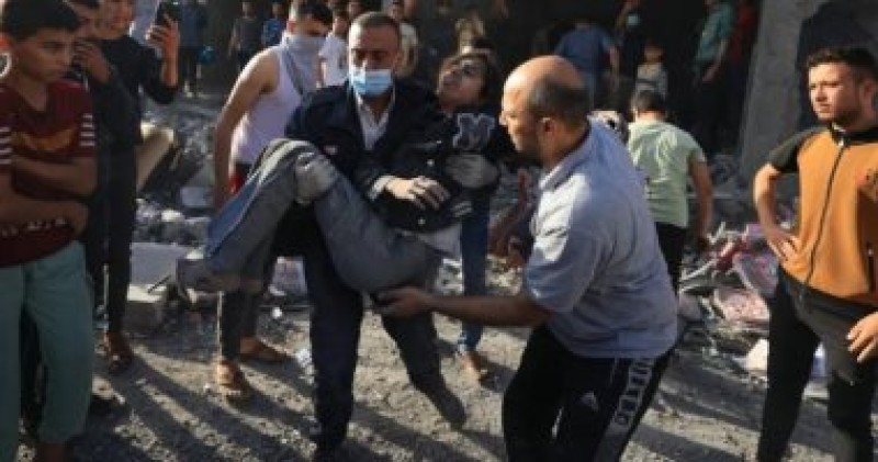 الاحتلال يستهدف محيطى مستشفى النصر والرنتيسي فى غزة