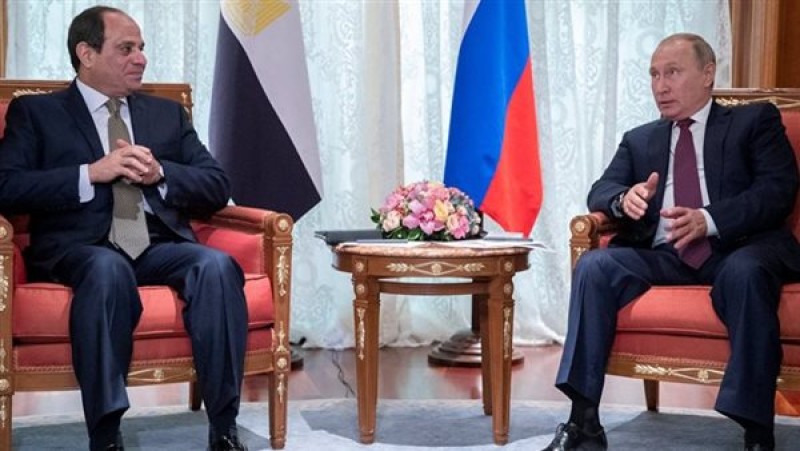 السيسي يستعرض مع بوتين جهود التهدئة وإدخال المساعدات