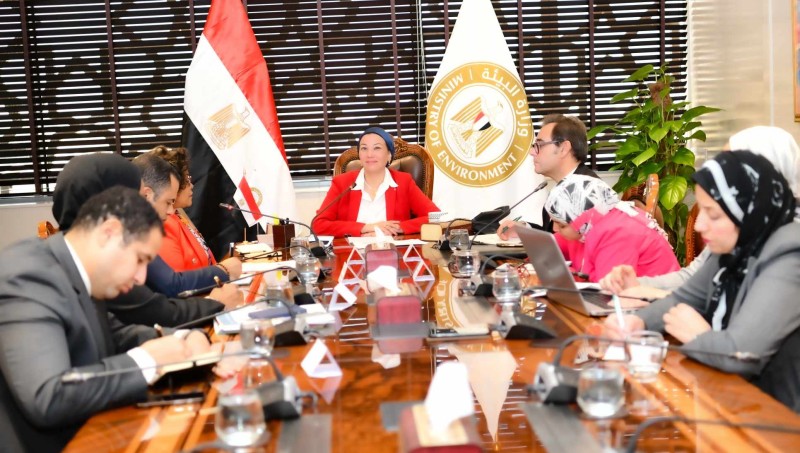 وزيرة البيئة تبحث مع النيباد استضافة مصر لمركز التكيف للتغيرات المناخية