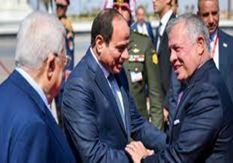 التضامن العربي: ملك الأردن يثني على موقف الرئيس السيسي في قضية فلسطين