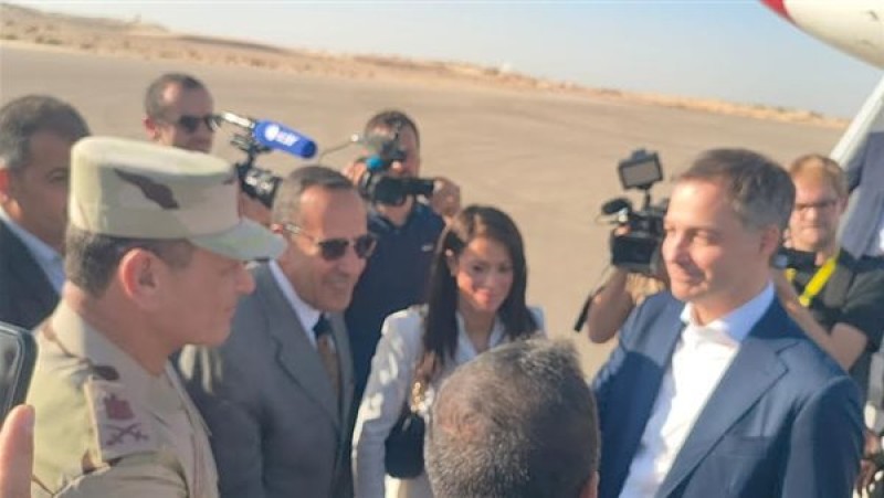 محافظ شمال سيناء يستقبل رئيسي وزراء أسبانيا وبلجيكا بالعريش