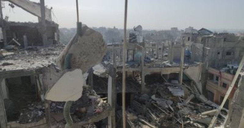 جانب من الحرب على غزة