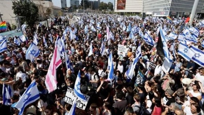 مظاهرة في إسرائيل 