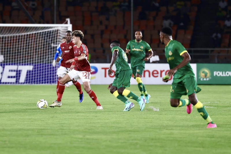 يانج أفريكانز يسجل هدف التعادل في شباك الأهلي بدوري أبطال إفريقيا