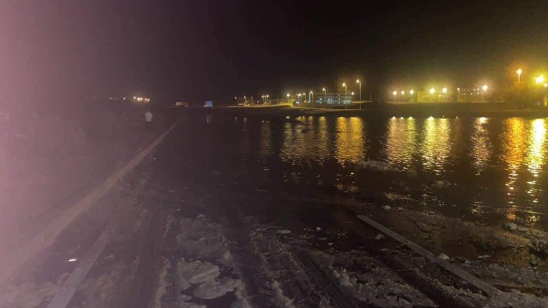 سيول وأمطار غزيرة تضرب مدينة مرسى علم