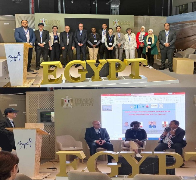 بالجناح المصري في COP28 بدبى: مصر تبرز نموذجها الرائد في حماية البيئة في مؤتمر المناخ COP28