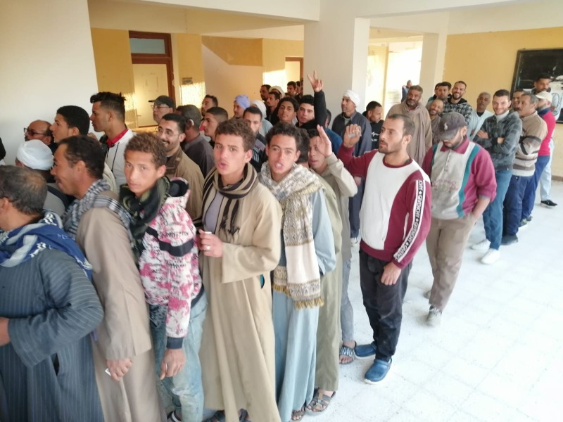 أغلقت اللجان الانتخابية في اللجان المختلفة على مستوى الجمهورية أبوابها